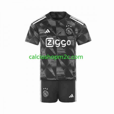 AFC Ajax Bambino Maglia Terza 2023/2024 Manica Corta (+ Pantaloncini)
